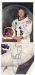 Neil Armstrong Signed 8 x 10 White Spacesuit NASA Photo
